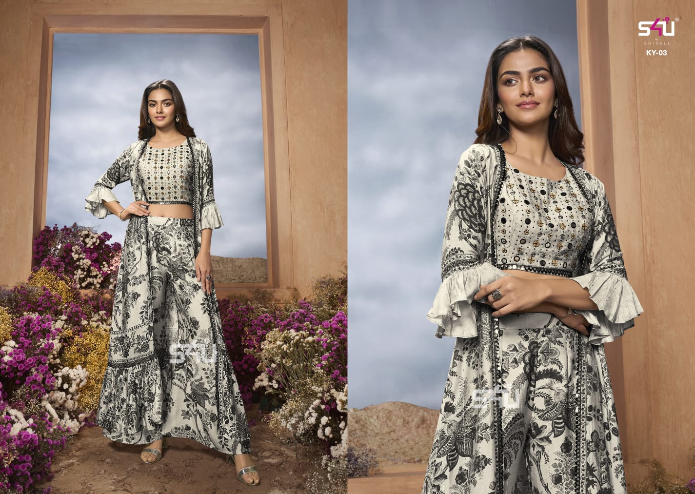 Kyaari By S4u Festive Designer Indo Western Catalog
